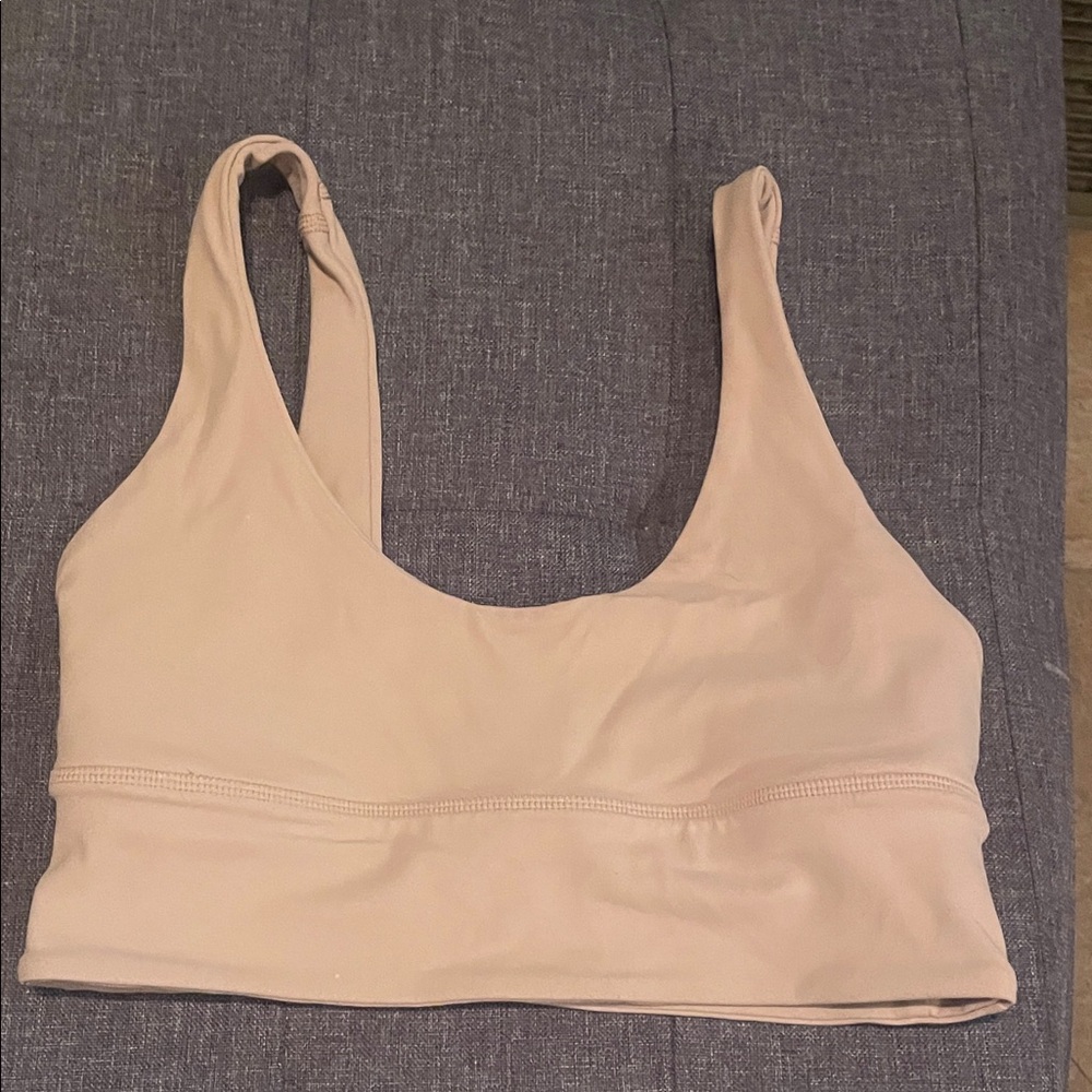 Lululemon Athletica Light Beige Sports Bra
